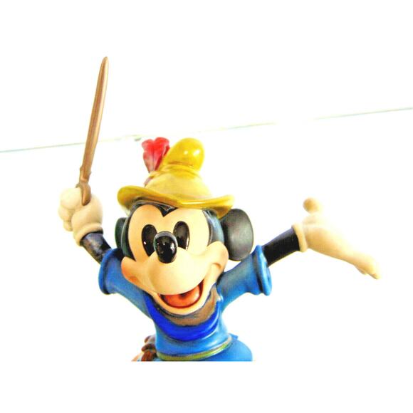 Disney Mickey Mouse Figurine & Book Brave Little Tailor Peter Pan Sword New Box - Picture 10 of 12